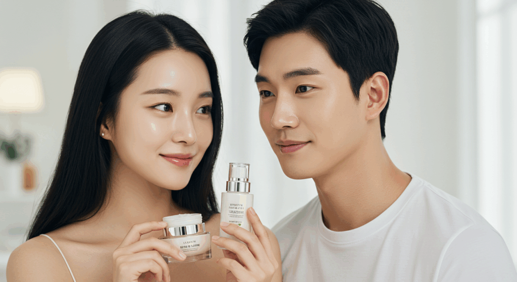 안티에이징 스킨케어 제품